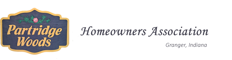 Partridge Woods Homeowners Association Logo